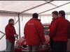 Car on way to awning