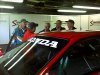 Dave showing the car to fans