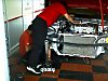 Checking the engine