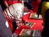Dave signing autographs