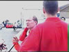 Discussions after the race