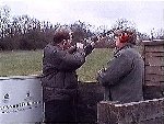 Dave about to fire