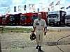 Mark Lemmer about to drive